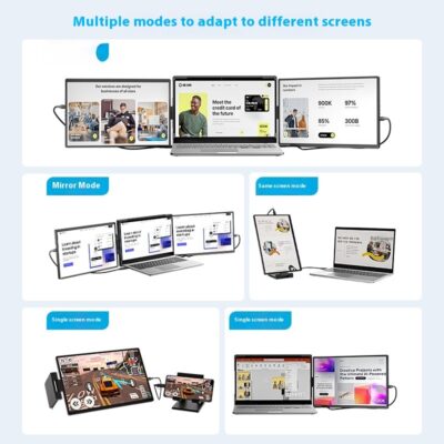 14-inch Dual-screen Portable Display External Convenient Display - Image 2