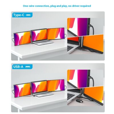 14-inch Dual-screen Portable Display External Convenient Display - Image 5